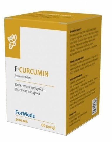 ForMeds F-Curcumin kurkuma w proszku 60 porcji ForMeds F-Curcumin kurkuma w proszku 60 porcji