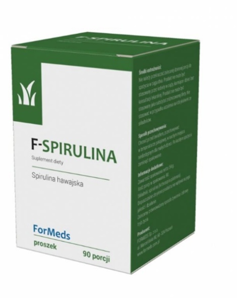 ForMeds F-Spirulina spirulina hawajska w proszku 90 porcji ForMeds F-Spirulina spirulina hawajska w proszku 90 porcji