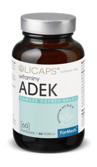 ForMeds Olicaps witaminy ADEK 60 kapsułek miękkich