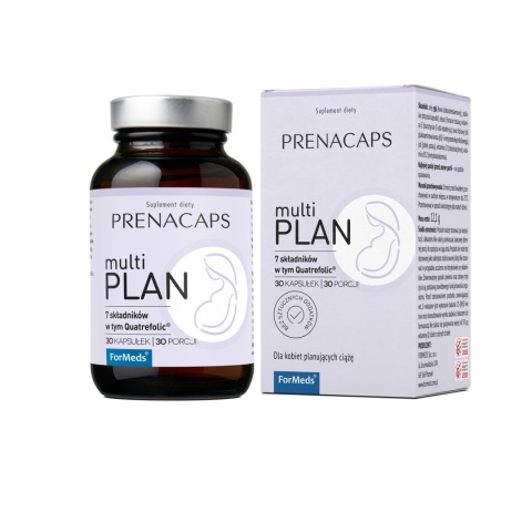 ForMeds Prenacaps multi PLAN 30 kapsułek miękkich ForMeds Prenacaps multi PLAN 30 kapsułek miękkich