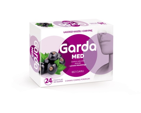 Garda Med 24 pastylki do ssania Garda Med 24 pastylki do ssania