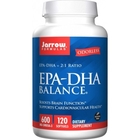 Jarrow Formulas EPA-DHA Balance 120 kapsułek miękkich Jarrow Formulas EPA-DHA Balance 120 kapsułek miękkich