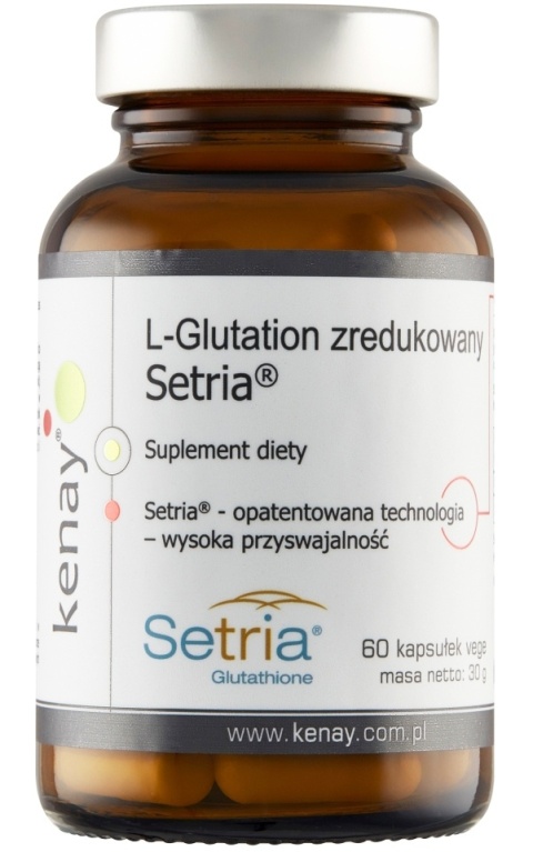Kenay L-Glutation zredukowany Setria 60 kapsułek Kenay L-Glutation zredukowany Setria 60 kapsułek