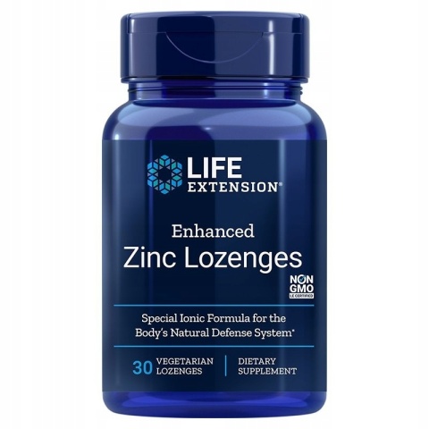 Life Extension Enhanced Zinc Lozenges Cynk 30 tabletek do ssania Life Extension Enhanced Zinc Lozenges Cynk 30 tabletek do ssania