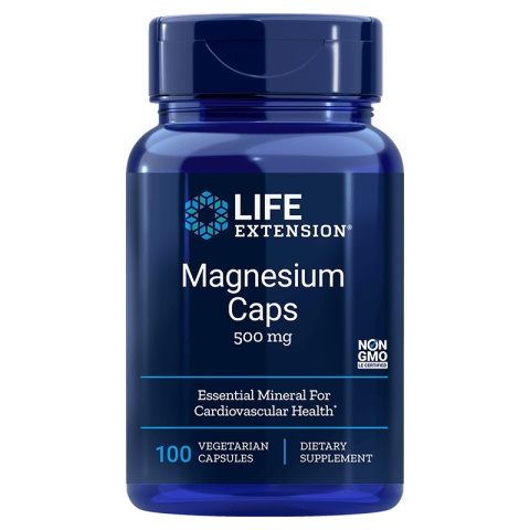 Life Extension Magnesium Caps 500 mg mix magnezów 100 kapsułek Life Extension Magnesium Caps 500 mg mix magnezów 100 kapsułek