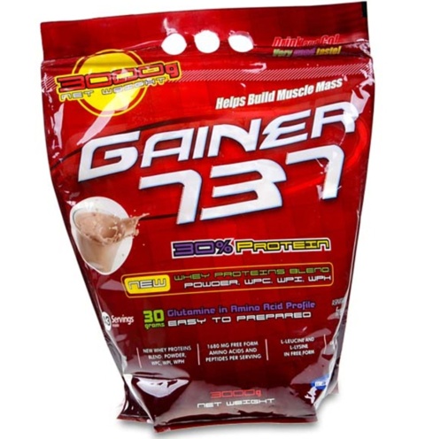 Megabol Gainer 737 o smaku waniliowych ciasteczek 3kg Megabol Gainer 737 o smaku waniliowych ciasteczek 3kg