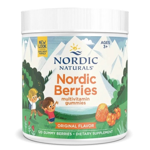 Nordic Naturals Multiwitaminowe żelki dla dzieci i dorosłych 120 żelek o smaku naturalnym Nordic Naturals Multiwitaminowe żelki dla dzieci i dorosłych 120 żelek o smaku naturalnym