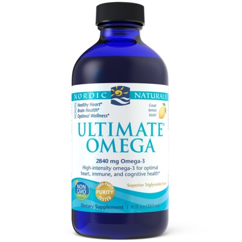 Nordic Naturals Ultimate Omega w płynie 2840 mg smak cytrynowy 237 ml Nordic Naturals Ultimate Omega w płynie 2840 mg smak cytrynowy 237 ml