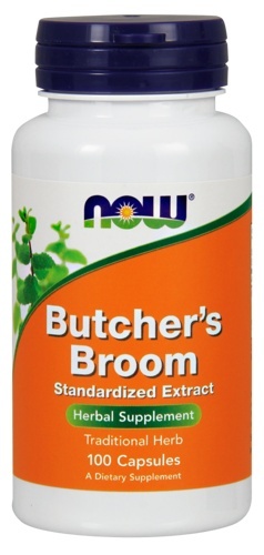 Now Foods Butcher's Broom (Ruszczyk kolczasty) 100 kapsułek