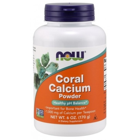 Now Foods Coral Calcium (Wapno z Koralowca) 170 g Now Foods Coral Calcium (Wapno z Koralowca) 170 g