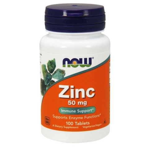 Now Foods Cynk Glukonian 50 mg 100 tabletek Now Foods Cynk Glukonian 50 mg 100 tabletek