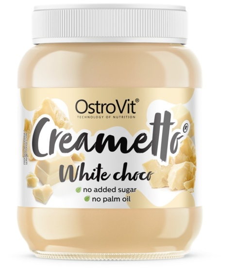 OstroVit Creametto 350 g o smaku białej czekolady OstroVit Creametto 350 g o smaku białej czekolady
