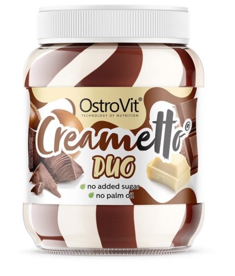 OstroVit Creametto 350 g o smaku mleczno-orzechowym OstroVit Creametto 350 g o smaku mleczno-orzechowym
