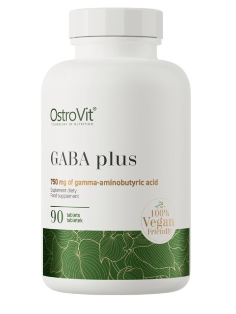 OstroVit GABA plus 90 tabletek OstroVit GABA plus 90 tabletek