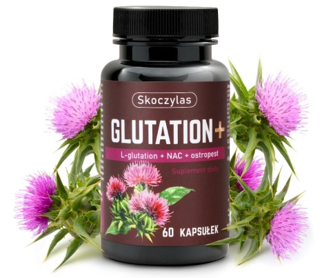 Skoczylas Glutation + NAC + ostropest 60 kapsułek Skoczylas Glutation + NAC + ostropest 60 kapsułek