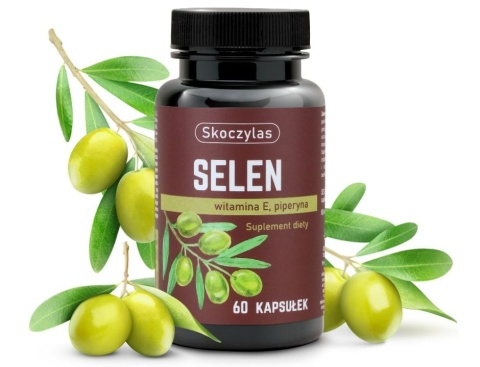 Skoczylas Selen, witamina E, piperyna 60 kapsułek Skoczylas Selen, witamina E, piperyna 60 kapsułek