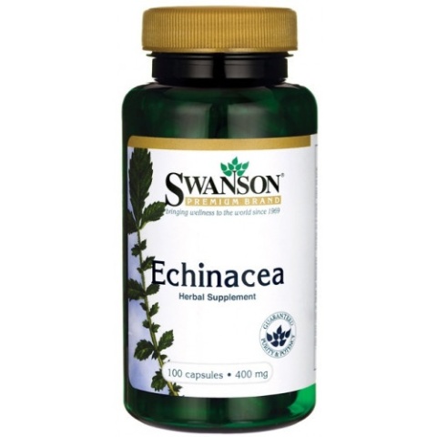 Swanson Echinacea 400 mg 100 kapsułek Swanson Echinacea 400 mg 100 kapsułek