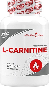6PAK EL L-Carnitine 90 kapsułek 6PAK EL L-Carnitine 90 kapsułek