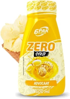 6PAK Syrop Zero 500 ml o smaku advocat 6PAK Syrop Zero 500 ml o smaku advocat