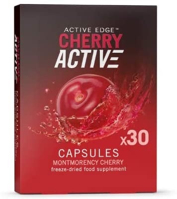 Active Edge Cherry sok z cierpkiej wiśni Montmorency 30 kapsułek Active Edge Cherry sok z cierpkiej wiśni Montmorency 30 kapsułek
