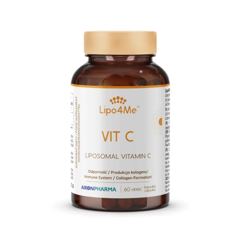 Aronpharma Lipo4Me Vit. C Liposomalna Witamina C 60 kapsułek Aronpharma Lipo4Me Vit. C Liposomalna Witamina C 60 kapsułek