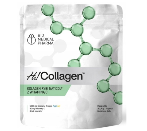 Bio Medical Pharma Hi!Collagen w proszku 30 porcji Bio Medical Pharma Hi!Collagen w proszku 30 porcji