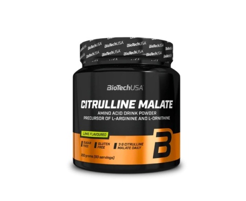 BioTech USA Citrulline Malate 300g o smaku limonkowym BioTech USA Citrulline Malate 300g o smaku limonkowym
