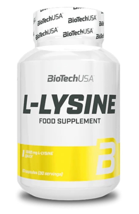 BioTech USA L-Lysine 90 kapsułek BioTech USA L-Lysine 90 kapsułek