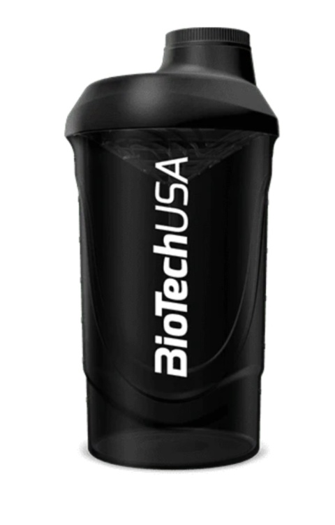 BioTech USA Shaker Wave black 600ml BioTech USA Shaker Wave black 600ml