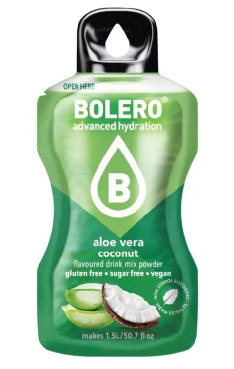 Bolero Instant Drink Sticks Aloe Vera Coconut 3g Bolero Instant Drink Sticks Aloe Vera Coconut 3g