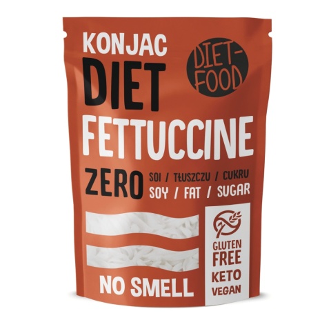 Diet Food Makaron Shirataki Konjac Fettuccine 200g Diet Food Makaron Shirataki Konjac Fettuccine 200g