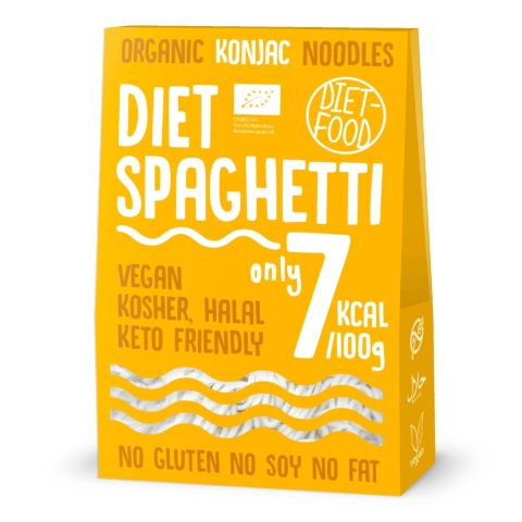 Diet Food Makaron Shirataki Konjac Spaghetti Bio 300g Diet Food Makaron Shirataki Konjac Spaghetti Bio 300g
