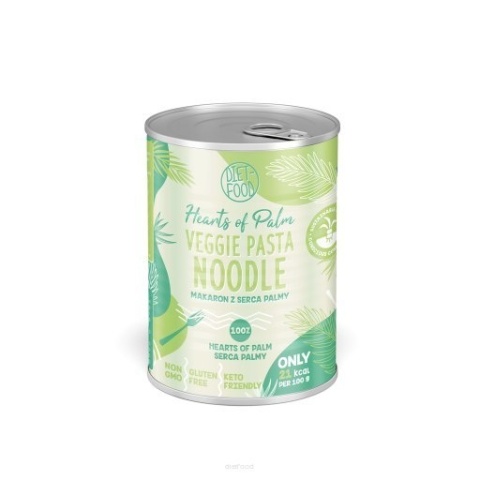 Diet Food Makaron z serca palmy Noodle 220g Diet Food Makaron z serca palmy Noodle 220g