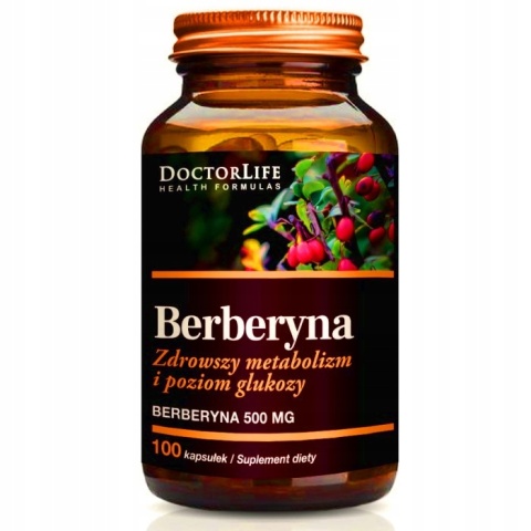 Doctor Life Berberine 500 mg 100 kapsułek Doctor Life Berberine 500 mg 100 kapsułek