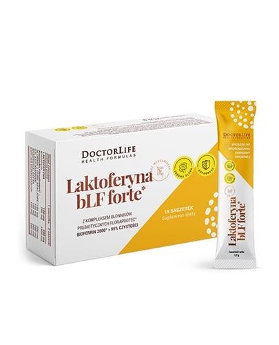Doctor Life Laktoferyna Forte 15 saszetek Doctor Life Laktoferyna Forte 15 saszetek