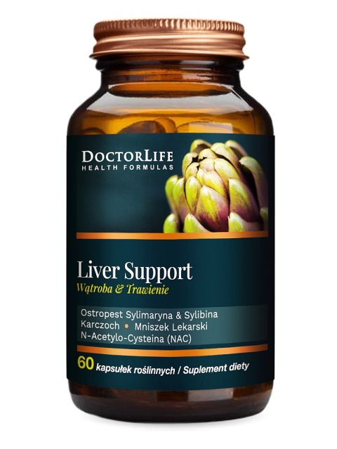 Doctor Life Liver Support 60 kapsułek Doctor Life Liver Support 60 kapsułek