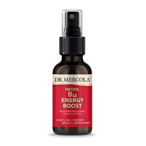 Dr. Mercola Witamina B12 Energy Booster 29ml Dr. Mercola Witamina B12 Energy Booster 29ml