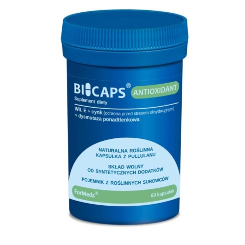 ForMeds Bicaps Antyoksydanty 60 kapsułek ForMeds Bicaps Antyoksydanty 60 kapsułek