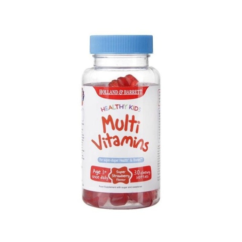 Holland & Barrett Healthy Kids Multivitamins (Multiwitaminy do żucia dla dzieci) 30 żelek Holland & Barrett Healthy Kids Multivitamins (Multiwitaminy do żucia dla dzieci) 30 żelek