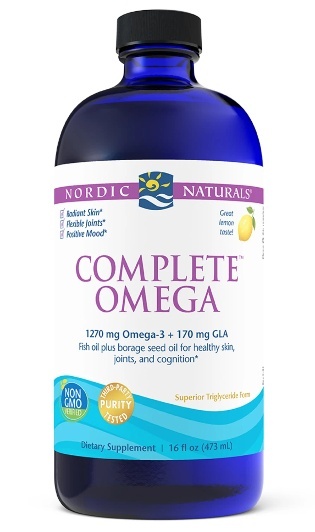 Nordic Naturals Complete Omega z GLA 473 ml o smaku cytrynowym Nordic Naturals Complete Omega z GLA 473 ml o smaku cytrynowym