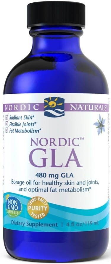 Nordic Naturals GLA 480 mg (Olej z ogórecznika) 119 ml Nordic Naturals GLA 480 mg (Olej z ogórecznika) 119 ml