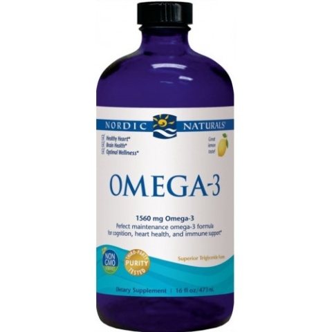 Nordic Naturals Omega 3 w płynie 1560 mg smak cytrynowy 473 ml Nordic Naturals Omega 3 w płynie 1560 mg smak cytrynowy 473 ml