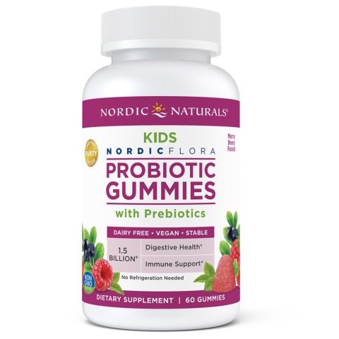 Nordic Naturals Probiotic Gummies Kids probiotyki dla dzieci 1,5 miliarda CFU 60 żelek Nordic Naturals Probiotic Gummies Kids probiotyki dla dzieci 1,5 miliarda CFU 60 żelek
