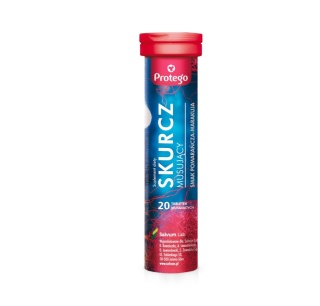Protego Skurcz pomarańcza-marakuja 20 tabletek musujących