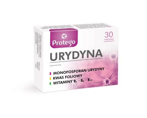 Protego Urydyna 30 tabletek powlekanych Protego Urydyna 30 tabletek powlekanych