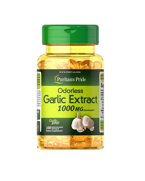 Puritan's Pride Garlic Extract (Czosnek Bezzapachowy) 1000 mg 100 kapsułek Puritan's Pride Garlic Extract (Czosnek Bezzapachowy) 1000 mg 100 kapsułek