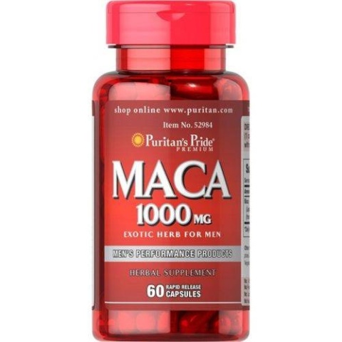 Puritan's Pride Maca 1000 mg 60 kapsułek Puritan's Pride Maca 1000 mg 60 kapsułek