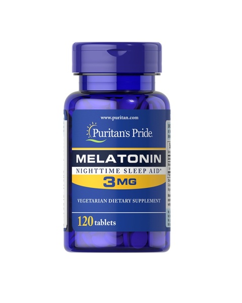 Puritan's Pride Melatonina 3mg 120 tabletek Puritan's Pride Melatonina 3mg 120 tabletek