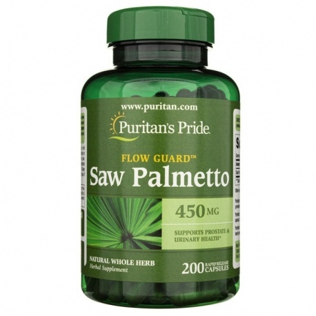 Puritan's Pride Saw Palmetto 450mg 200 kapsułek Puritan's Pride Saw Palmetto 450mg 200 kapsułek
