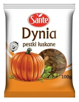 Sante Bakalia Dynia pestki łuskane 100g Sante Bakalia Dynia pestki łuskane 100g